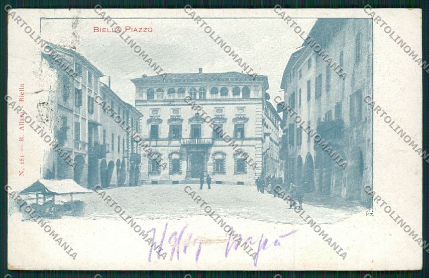 Biella città cartolina QQ6260 – fronte
