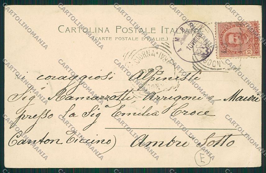 Biella città cartolina QQ6265 – retro