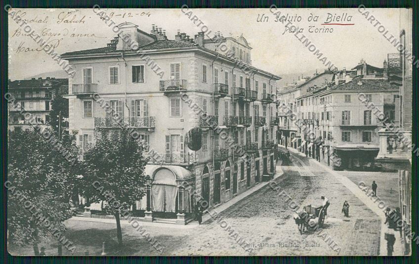 Biella città cartolina QQ6272 – fronte