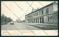 Biella città Stazione PIEGA cartolina QQ6274 – fronte