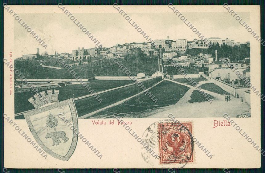 Biella città cartolina QQ6281 – fronte