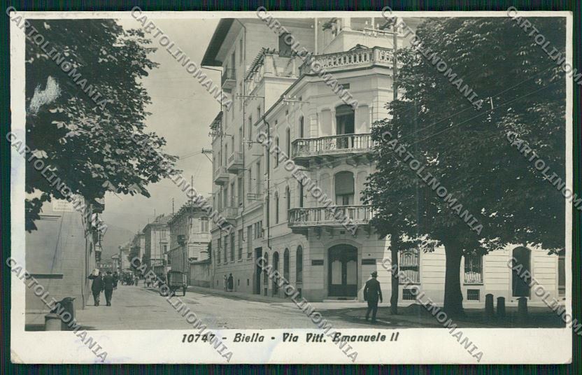 Biella città Foto cartolina QQ6288 – fronte