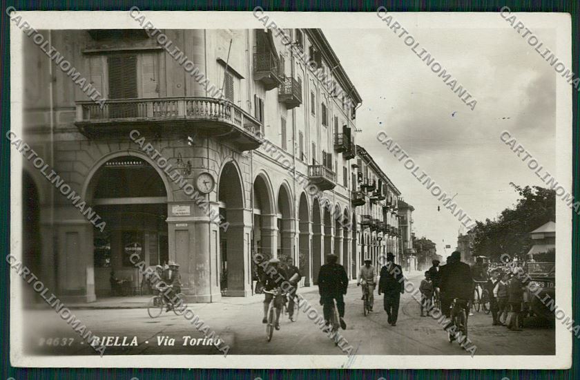 Biella città Foto cartolina QQ6289 – fronte