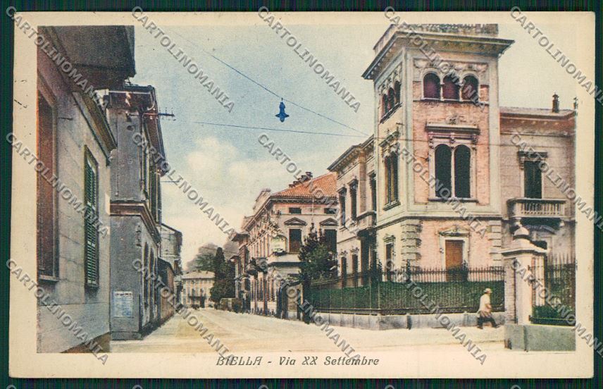 Biella città cartolina QQ6290 – fronte