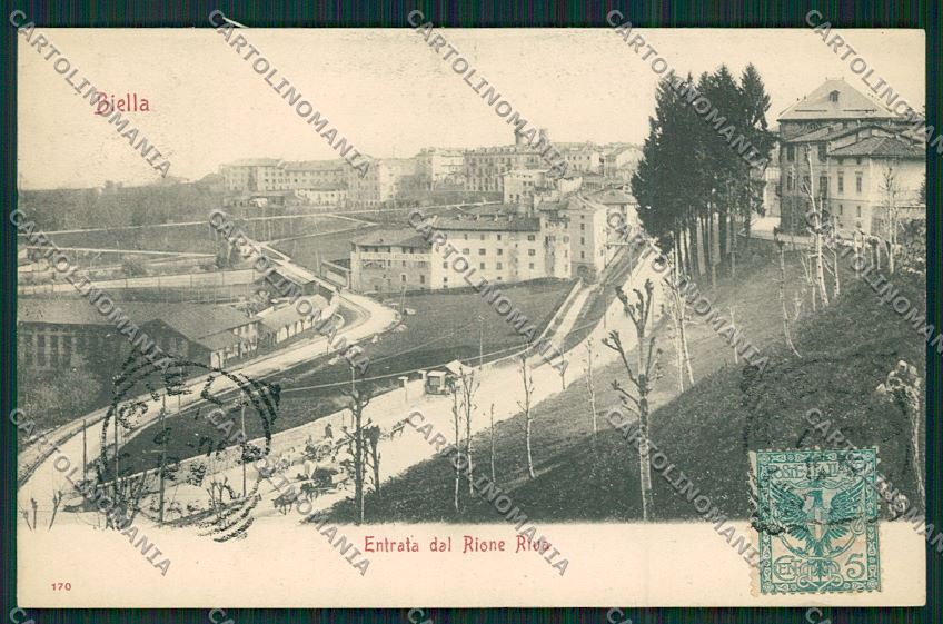 Biella città cartolina QQ6291 – fronte