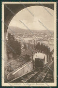 Biella città Funicolare PIEGHE STRAPPINO cartolina QQ6299 – fronte