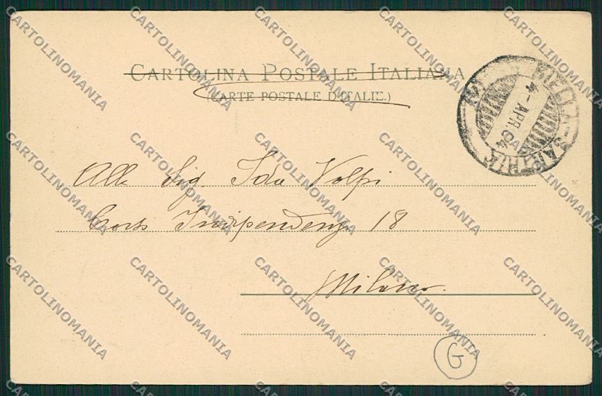 Biella città cartolina QQ6302 – retro