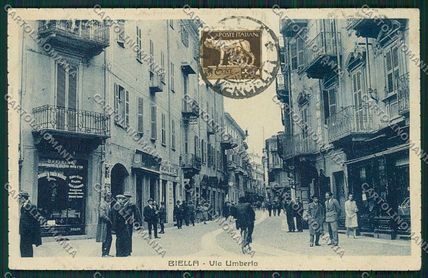 Biella città cartolina QQ6305 – fronte