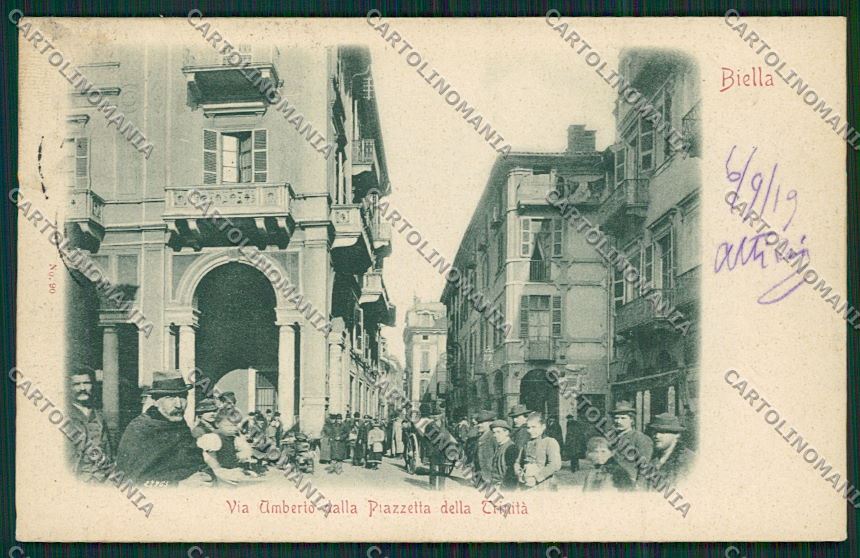 Biella città cartolina QQ6311 – fronte
