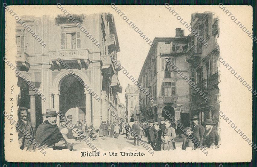 Biella città cartolina QQ6312 – fronte