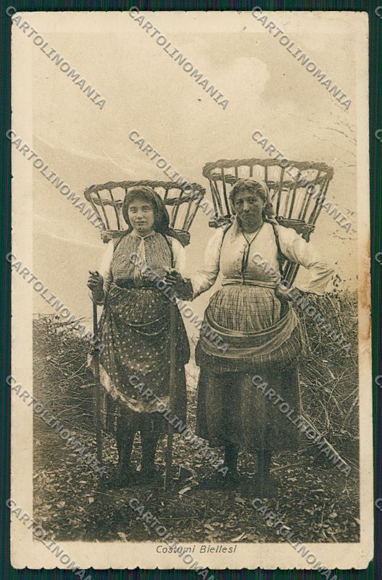 Biella costumi cartolina QQ6329 – fronte