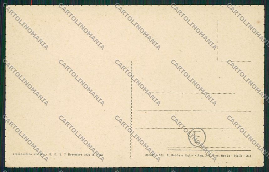 Biella Miagliano cartolina QQ6351 – retro