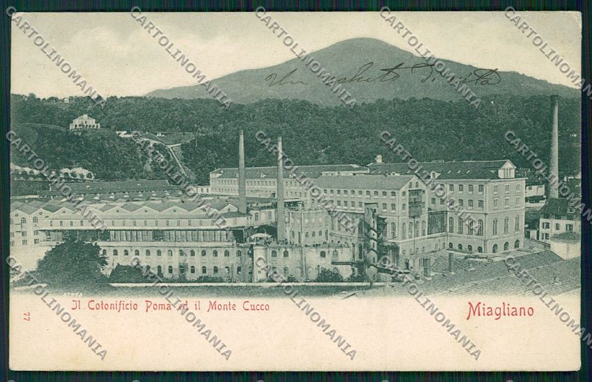 Biella Miagliano cartolina QQ6352 – fronte