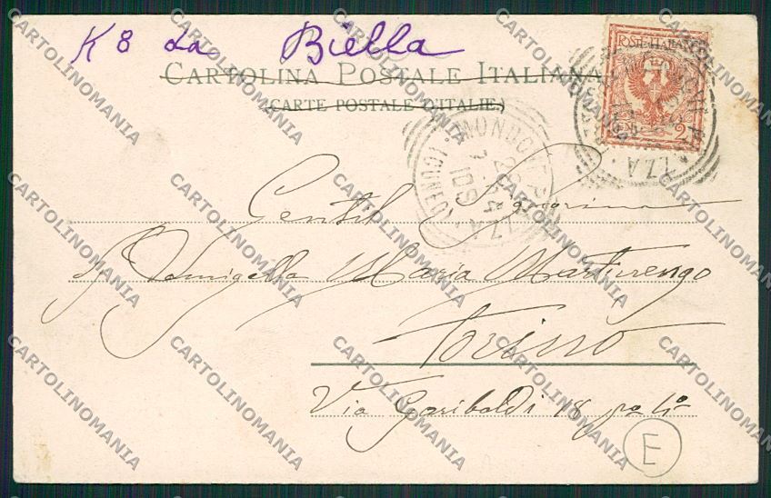 Biella Miagliano cartolina QQ6352 – retro