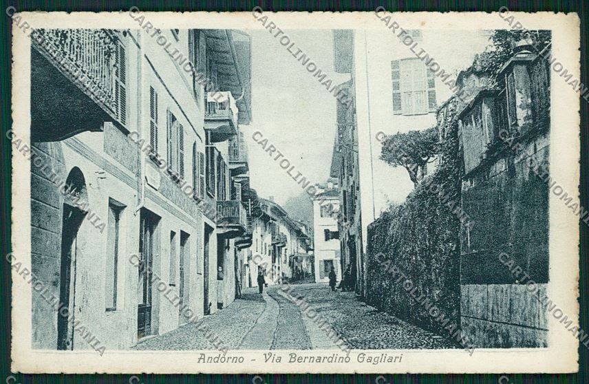Biella Andorno cartolina QQ6354 – fronte