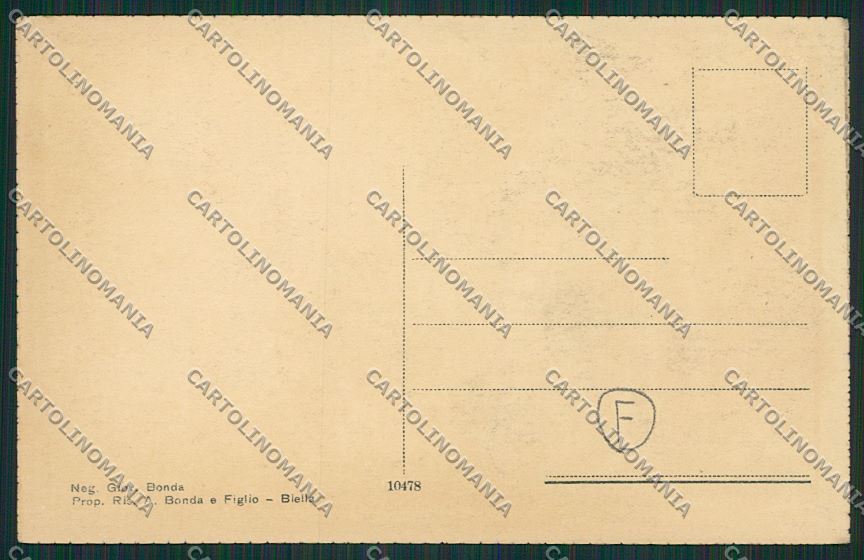 Biella Cossila cartolina QQ6377 – retro