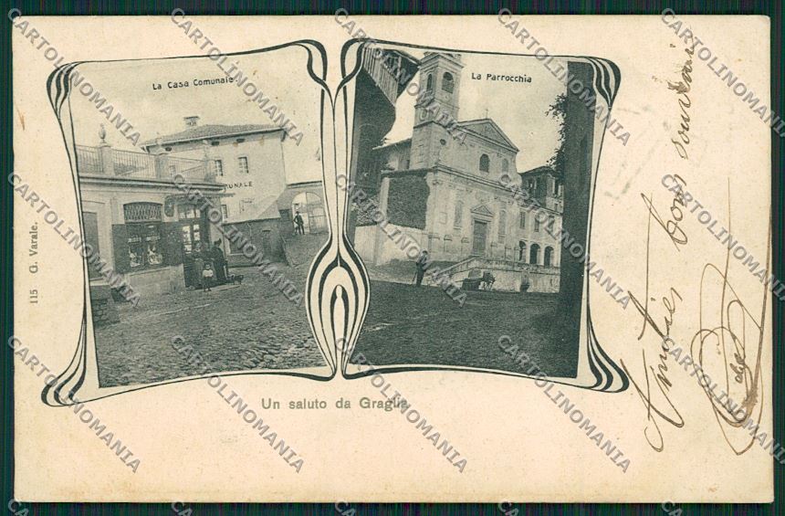 Biella Graglia cartolina QQ6386 – fronte