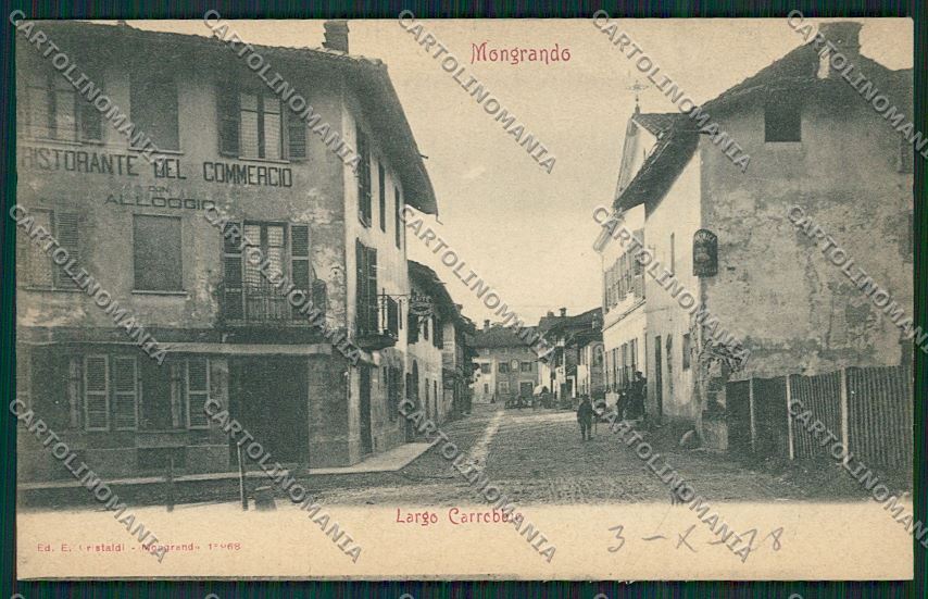 Biella Mongrando cartolina QQ6392 – fronte