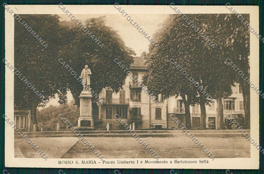 Biella Mosso Santa Maria cartolina QQ6393 – fronte