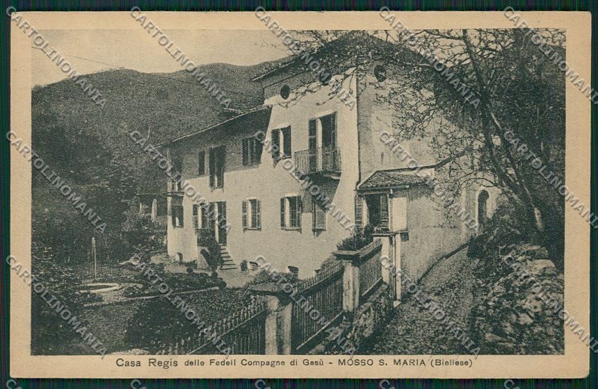 Biella Mosso Santa Maria cartolina QQ6398 – fronte