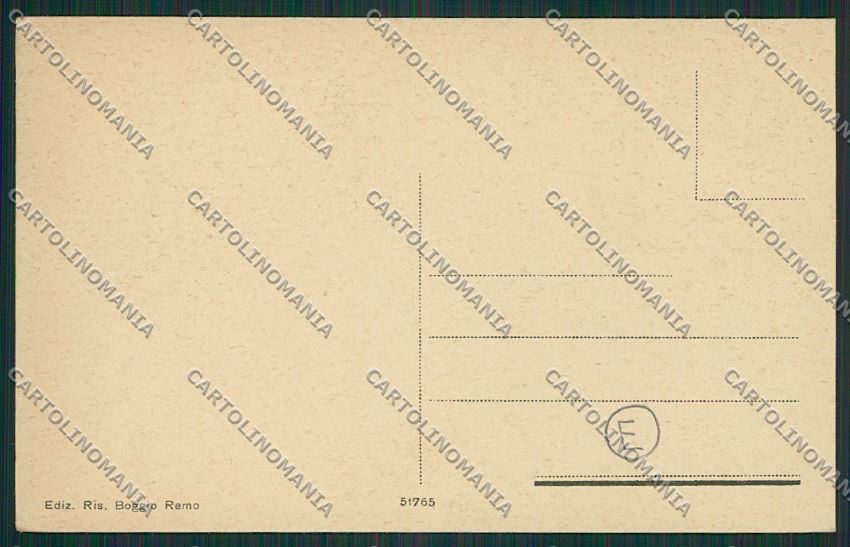 Biella Mosso Santa Maria Nevicata cartolina QQ6400 – retro