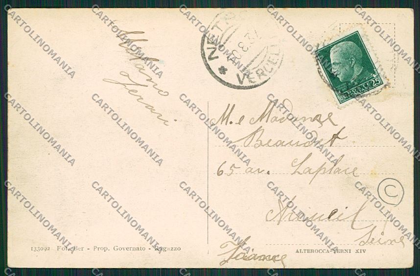 Biella Netro cartolina QQ6406 – retro