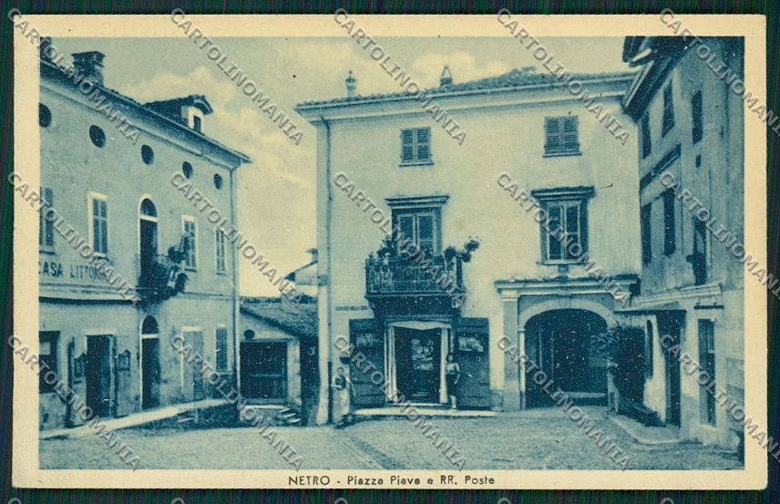 Biella Netro Poste Casa Littoria cartolina QQ6410 – fronte