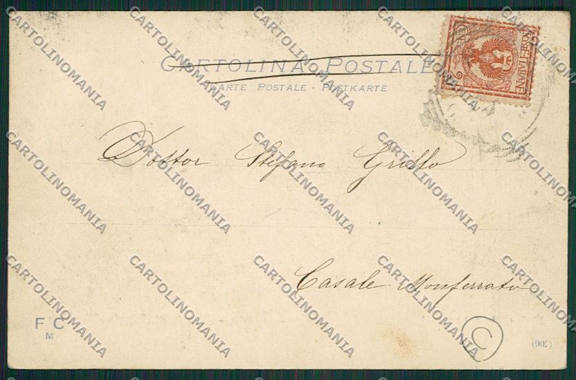 Biella Oropa cartolina QQ6420 – retro