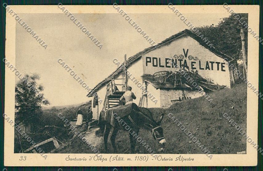 Biella Oropa cartolina QQ6440 – fronte