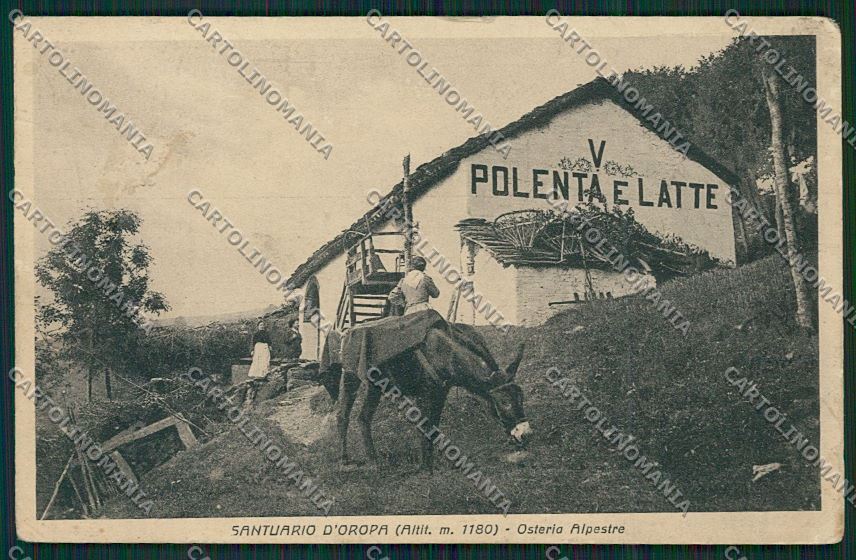 Biella Oropa cartolina QQ6441 – fronte