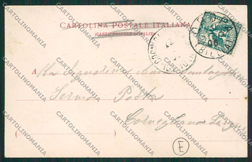 Biella Oropa Mucrone cartolina QQ6446 – retro