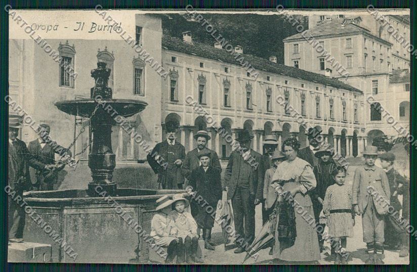 Biella Oropa cartolina QQ6469 – fronte