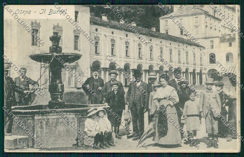 Biella Oropa cartolina QQ6470 – fronte