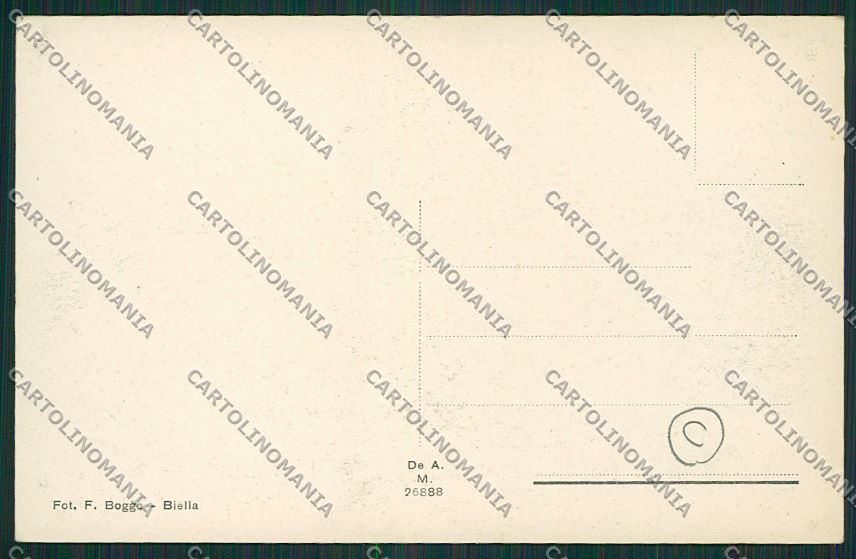 Biella Rosazza cartolina QQ6480 – retro