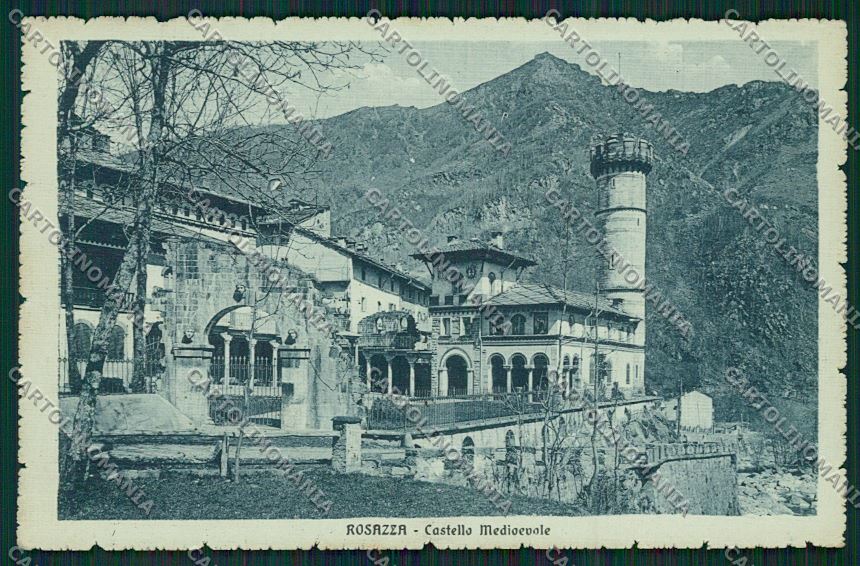 Biella Rosazza cartolina QQ6481 – fronte