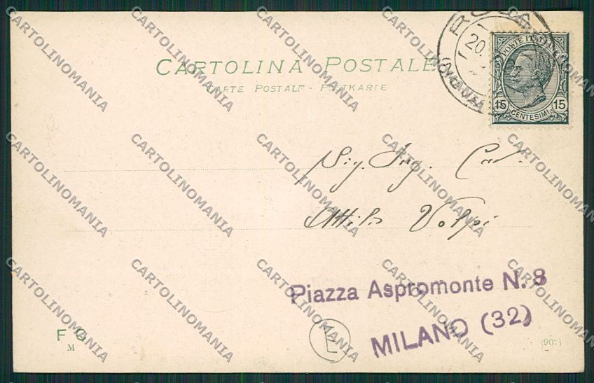 Biella Rosazza cartolina QQ6486 – retro