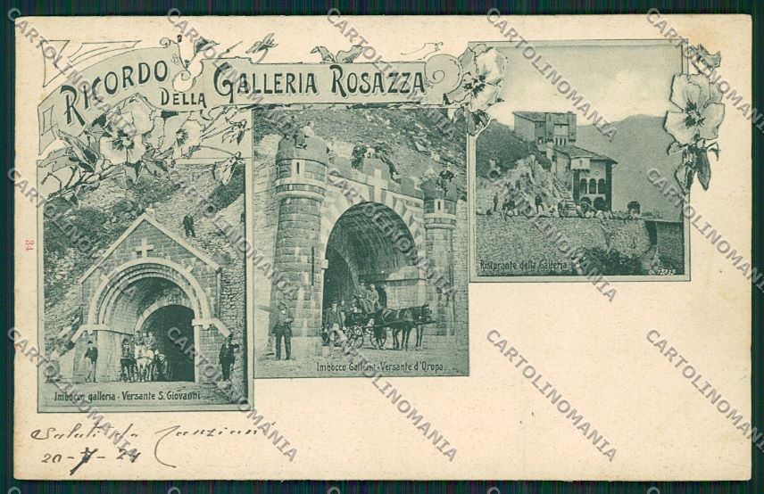 Biella Rosazza cartolina QQ6488 – fronte
