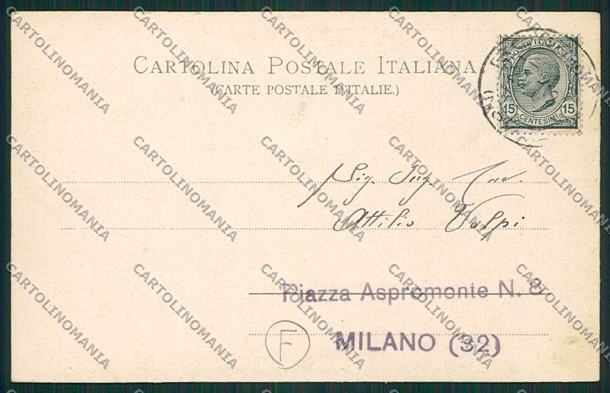 Biella Rosazza cartolina QQ6488 – retro