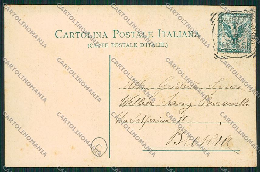 Biella Sagliano Micca cartolina QQ6491 – retro