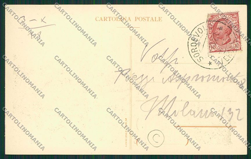 Biella Sordevolo cartolina QQ6504 – retro