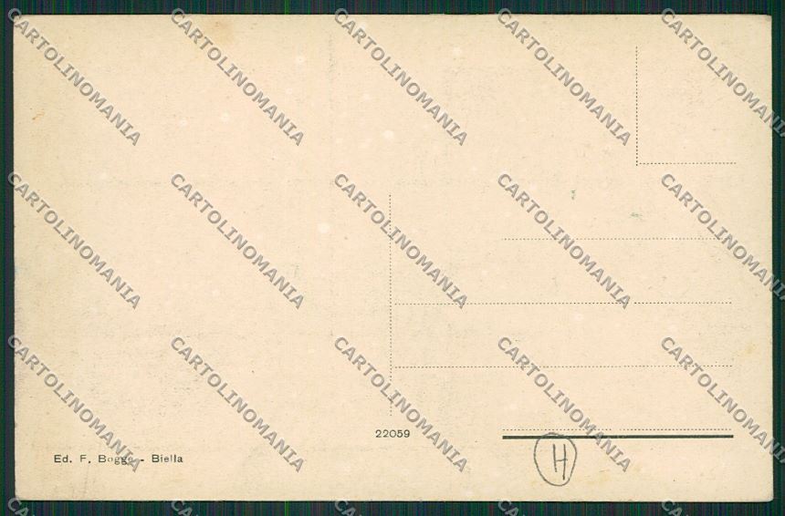 Biella Sordevolo La Passione cartolina QQ6509 – retro