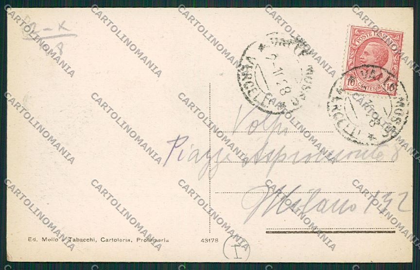 Biella Valle Mosso Saluti da cartolina QQ6516 – retro