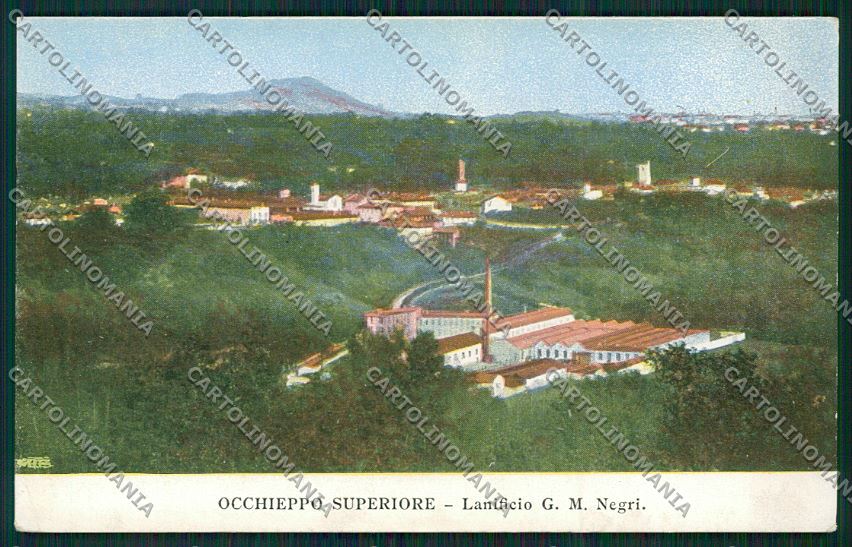 Biella Occhieppo Superiore cartolina QQ6525 – fronte