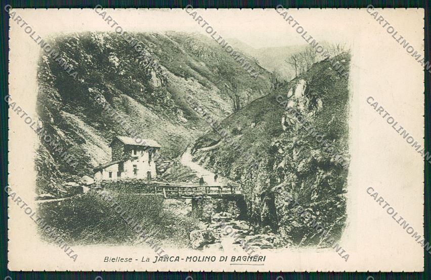 Biella Molino Bagneri cartolina QQ6529 – fronte