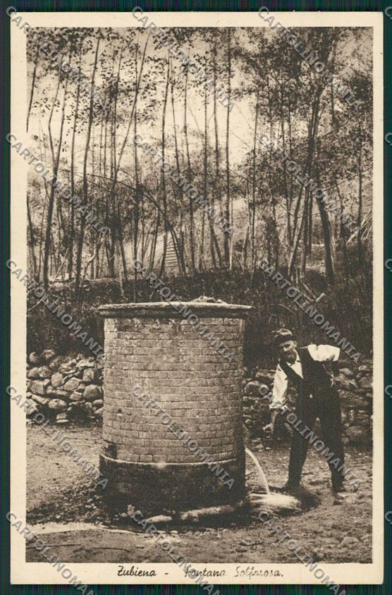 Biella Zubiena SCOLLATA cartolina QQ6533 – fronte