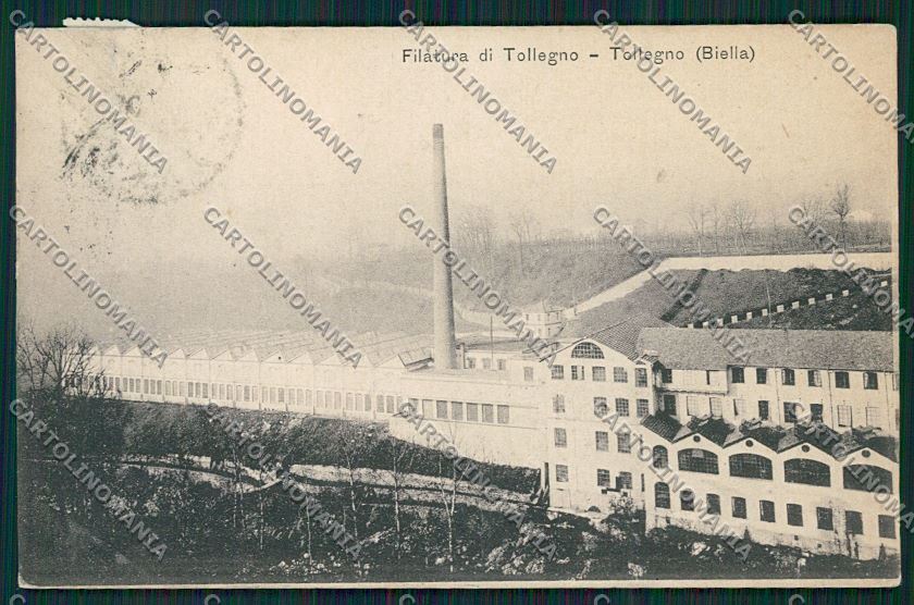 Biella Tollegno cartolina QQ6557 – fronte