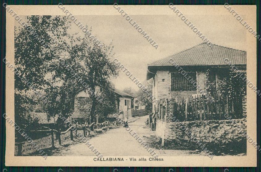 Biella Callabiana cartolina QQ6565 – fronte