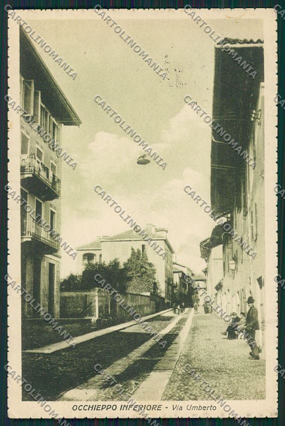 Biella Occhieppo Superiore cartolina QQ6567 – fronte