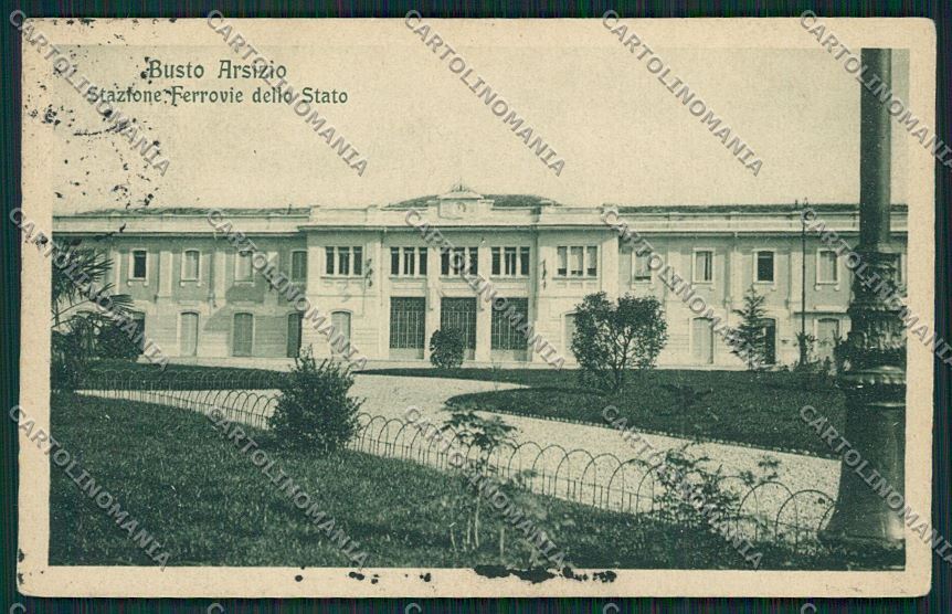 Varese Busto Arsizio Stazione cartolina QQ6614 – fronte