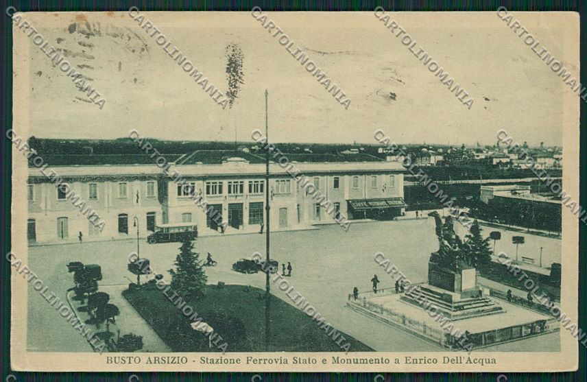 Varese Busto Arsizio Stazione cartolina QQ6634 – fronte